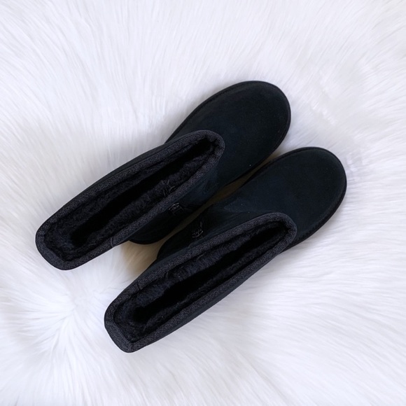 UGG Celvin Black Suede Boots - Picture 4 of 9